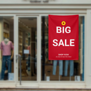 Moderne GROTE VERKOOP Minimale Winkel Sale Korting Spandoek