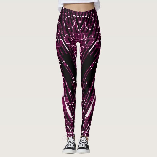 Moderne gymzaal leggings (Voorkant)
