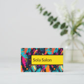 Moderne haarkleurspecialist QR Code Visitekaartje (Staand voorkant)