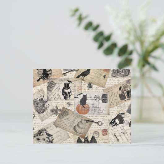 Moderne halloween briefkaarten (Staand voorkant)