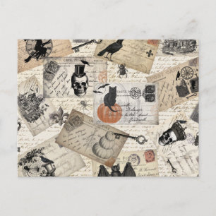 Moderne halloween briefkaarten
