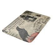 moderne halloween kraai en pompoen badmat (Gekanteld)