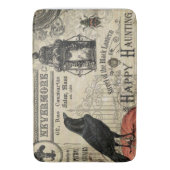 moderne halloween kraai en pompoen badmat (Voorkant Verticaal)