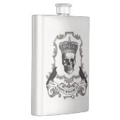 Moderne  Halloween schedel met kroon Flacon (Rechts)