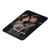 Moderne handgeschreven handgeschreven kabelverbind magneet (Linkerzijde)