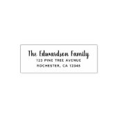 Moderne handgeschreven scriptnaam  zelfinktende stempel (Design)