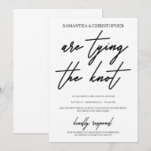 Moderne handgeschreven typografische ontwikkeling kaart (Voorkant / Achterkant)