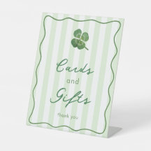 Moderne handgetekende St. Patrick-cadeau- en kaart