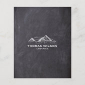 Moderne handmatige handmatige vormgeving — Carpent Flyer (Achterkant)