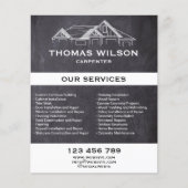 Moderne handmatige handmatige vormgeving — Carpent Flyer (Voorkant)