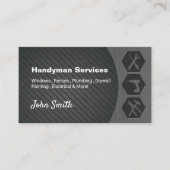 Moderne Handyman constructie verbouwing Visitekaartje (Voorkant)