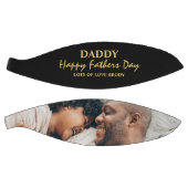 Moderne Happy Fathers Day Foto Basketbal (Panelen)