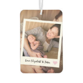 Moderne Happy Moederdag Custom Foto Luchtverfrisser (Achterkant)