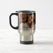 Moderne Happy Moederdag Photo Travel Mug Reisbeker (Links)