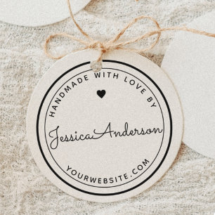 Moderne harthandeling gemaakt met Love Craft DIY-p Zelfinktende Stempel