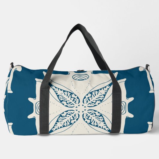 Moderne hawaiiaanse print plunjezak (Voorkant)