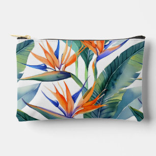 Moderne hawaiiaanse print vogel van het paradijs p etui