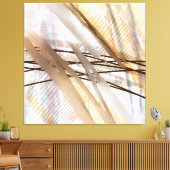 Moderne hedendaagse abstracte kunst canvas afdruk (Insitu (Woonkamer))