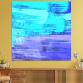 Moderne hedendaagse abstracte kunst canvas afdruk (Insitu (Woonkamer))