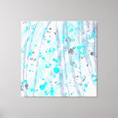 Moderne hedendaagse abstracte kunst canvas afdruk (Voorkant)