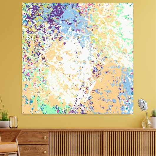 Moderne Hedendaagse abstracte Kunst Canvas Afdruk (Insitu (Woonkamer))