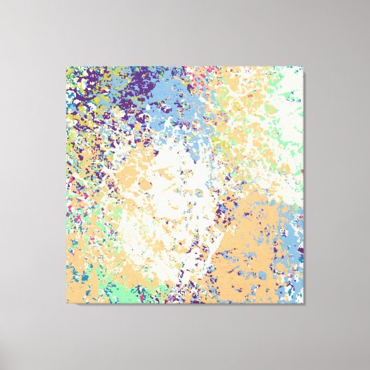 Moderne Hedendaagse abstracte Kunst Canvas Afdruk (Voorkant)