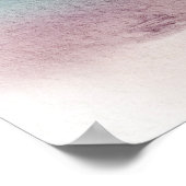 Moderne hedendaagse Abstracte kunst Poster (Hoek)