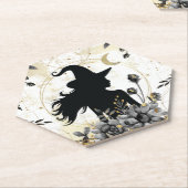 Moderne hedendaagse heks 3 kartonnen onderzetters (Schuin)