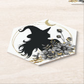 Moderne hedendaagse heks kartonnen onderzetters (Schuin)