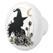 Moderne hedendaagse heks keramische knop (Rechts)