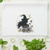 Moderne hedendaagse heks theedoek (Gevouwen)