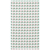 moderne hedendaagse kerstbomen tafelkleed (Voorkant)