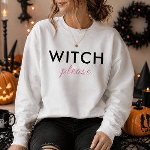 Moderne Heks Alsjeblieft Halloween Shirt – Trendy