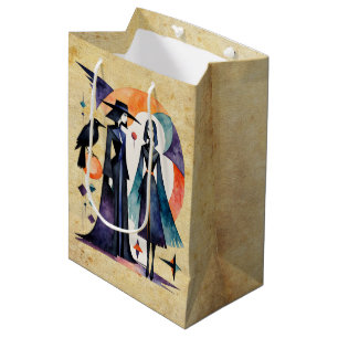 Moderne Heksen - een abstract kunstwerk 5 - Waaier Medium Cadeauzakje