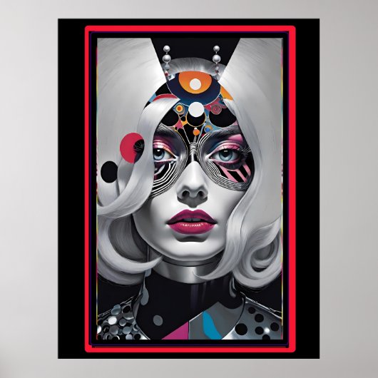 Moderne hekserij uitgelegd met hypnose poster (Voorkant)