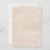 Moderne Heldere Kerstbomen Feestuitnodiging Kaart (Achterkant)