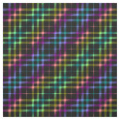 Moderne heldere ruit Unisex Regenboog Patroon Prid Stof (Swatch)