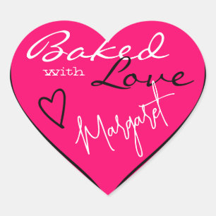 Moderne, heldere, witte vlek met liefdeshart hart sticker