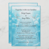 moderne hemel trap heilige huwelijksuitnodiging (Voorkant / Achterkant)