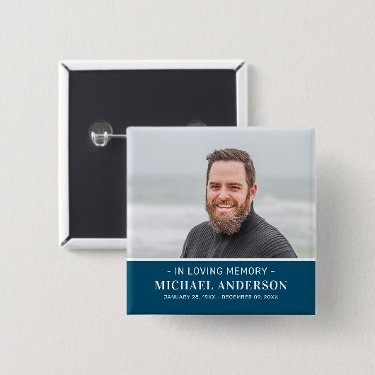 Moderne herdenking Button van herdenking van herde (Voorkant /achterkant)