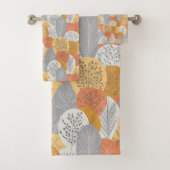Moderne herfst bad handdoek (Insitu)