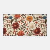 Moderne herfst Herfst Botanische Bloemen Bureaumat (Voorkant)