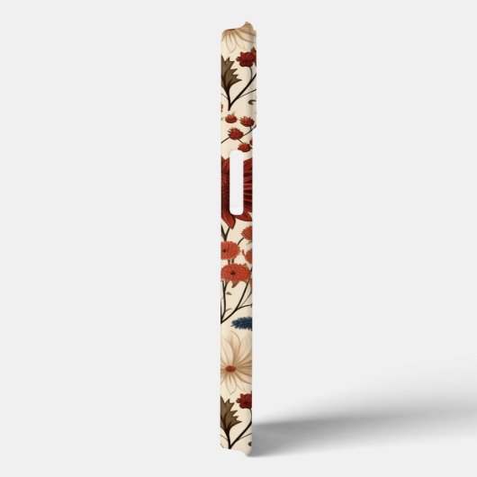 Moderne herfst Herfst Botanische Bloemen Case-Mate iPhone Case (Achterkant / Rechts)