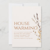 Moderne Herfst housewarming uitnodigen Kaart (Voorkant)