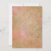 Moderne Herfst in nood Save The Date (Achterkant)