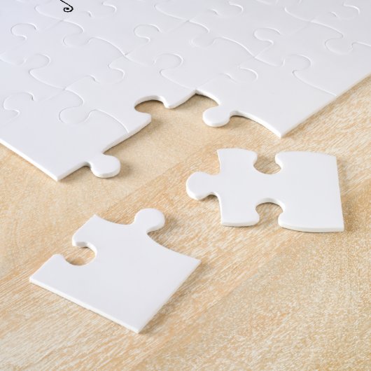 moderne  herfst, pompoen en pompoen legpuzzel (Zijkant)