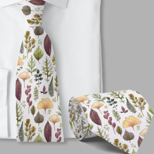 Moderne herfstbladeren patroon botanische das