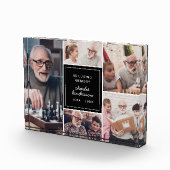 Moderne herinnering in liefdevolle herinnering 5-f fotoblokken (Rechts)