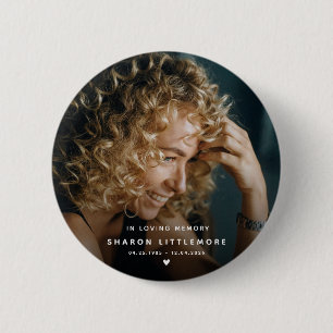 Moderne Herinneringsfoto Aandenken Ronde Button 5,7 Cm