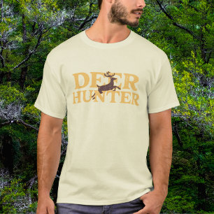Moderne hertenjager t-shirt